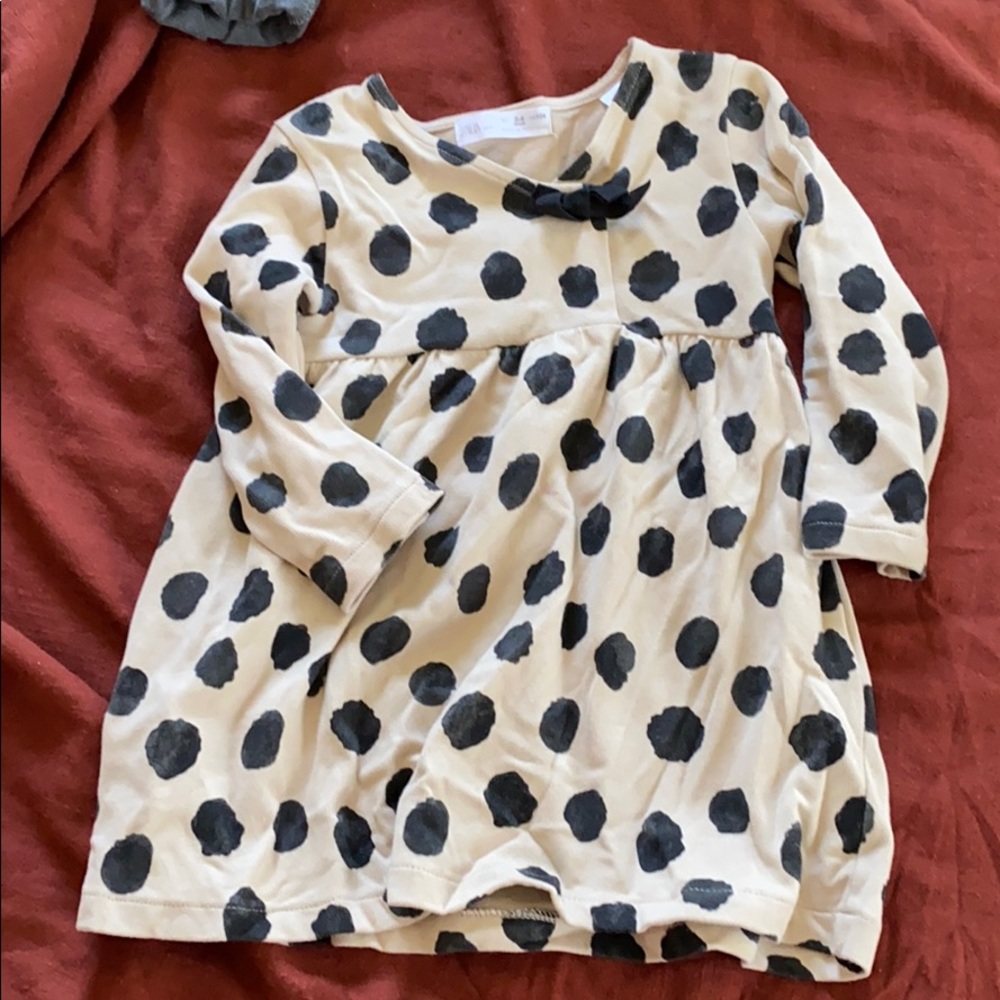 Toddler polka dot dress